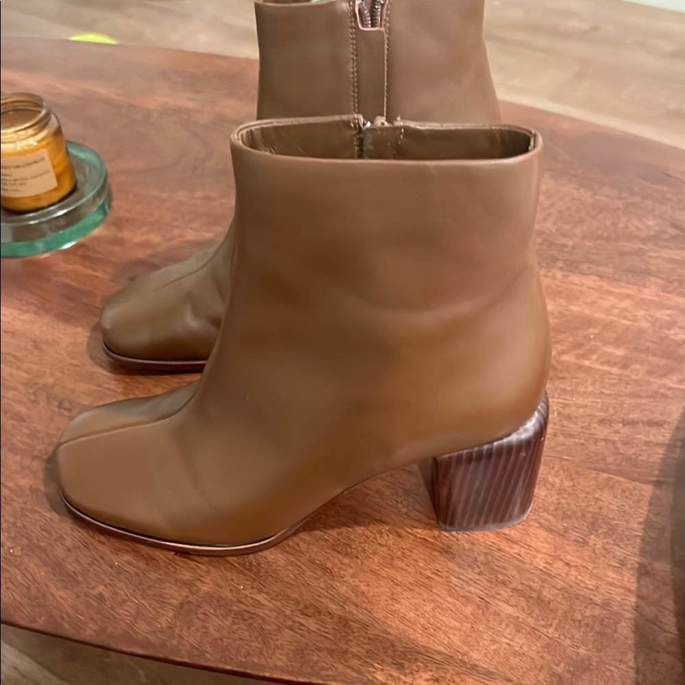 Vince Brown Ankle Boots